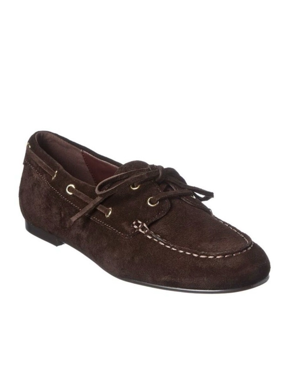 Madewell Brown Suede Jamie Boat Shoes